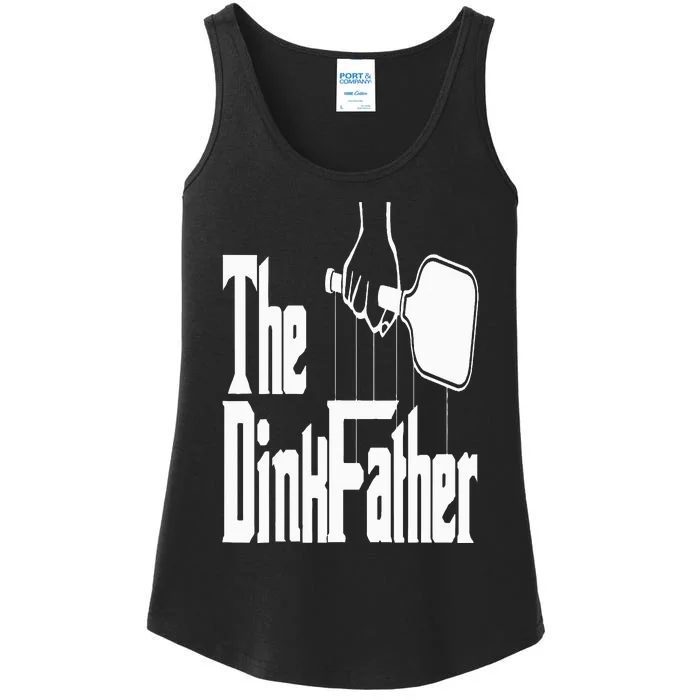 Pickleball The Dinkfather Ladies Essential Tank