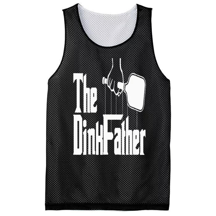 Pickleball The Dinkfather Mesh Reversible Basketball Jersey Tank