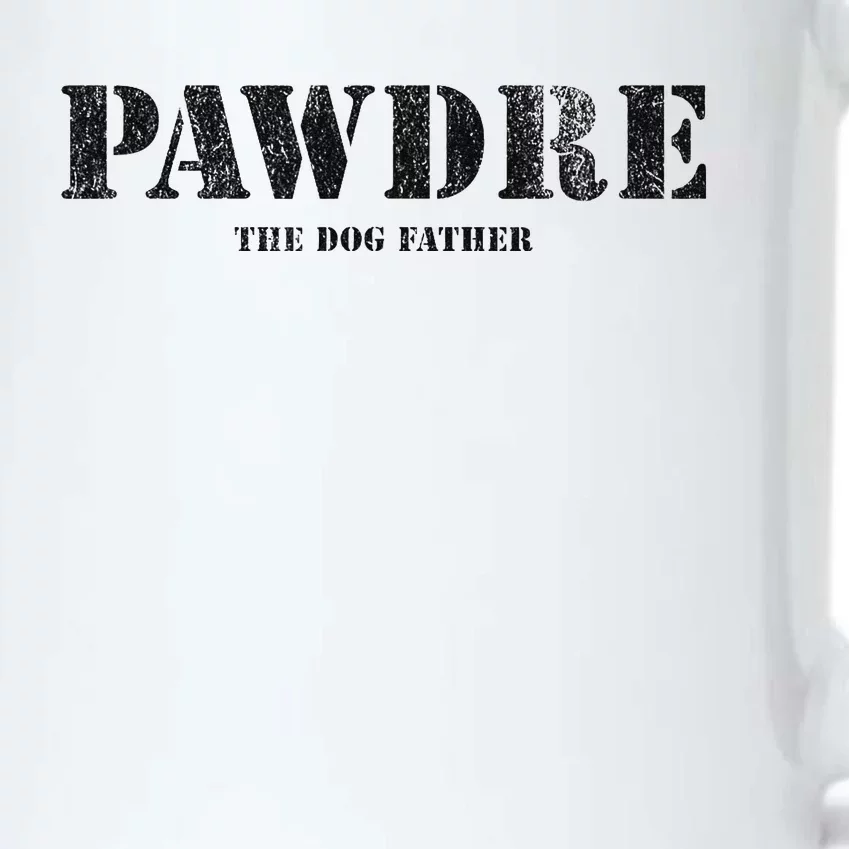 PAWDRE, The Dog Father, Dog Dad Father's Day Black Color Changing Mug