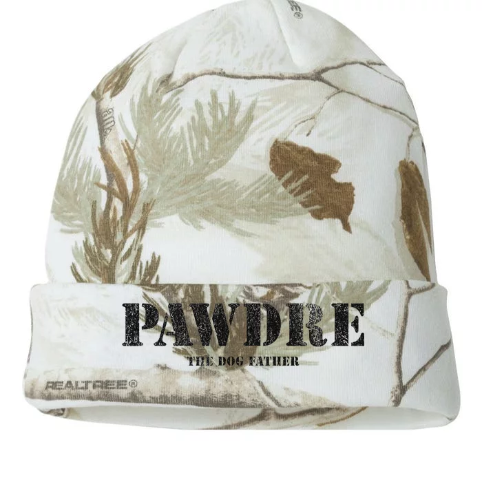 PAWDRE, The Dog Father, Dog Dad Father's Day Kati - 12in Camo Beanie