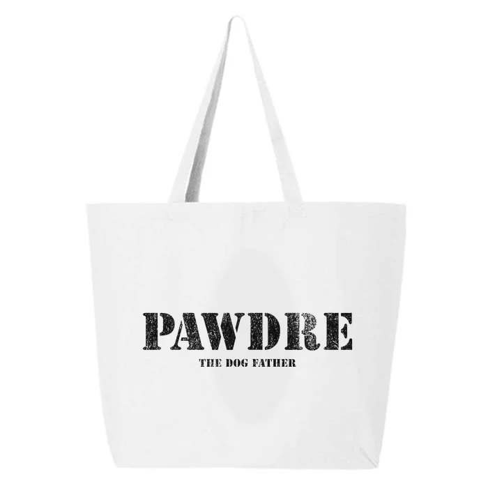 PAWDRE, The Dog Father, Dog Dad Father's Day 25L Jumbo Tote