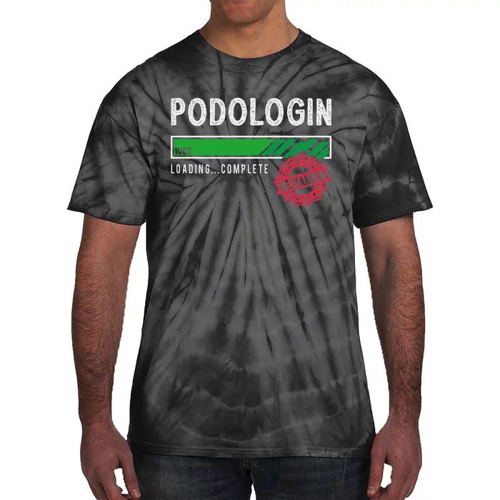 Podologist Training Exam Passed Tie-Dye T-Shirt