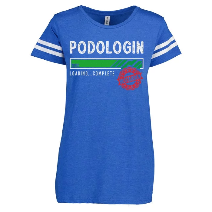 Podologist Training Exam Passed Enza Ladies Jersey Football T-Shirt