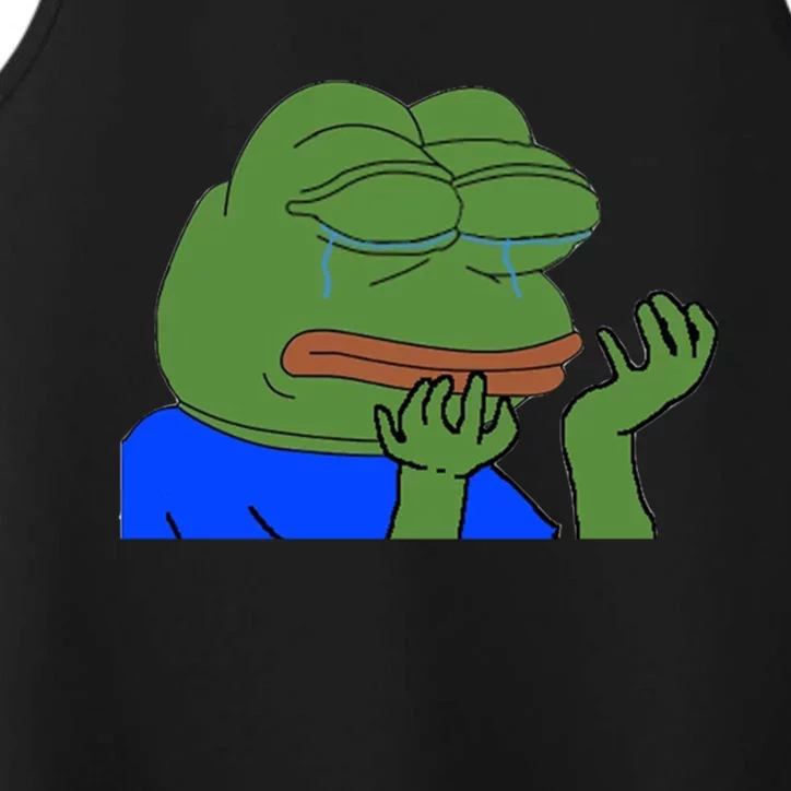 Pepehands Twitch Emote Performance Tank