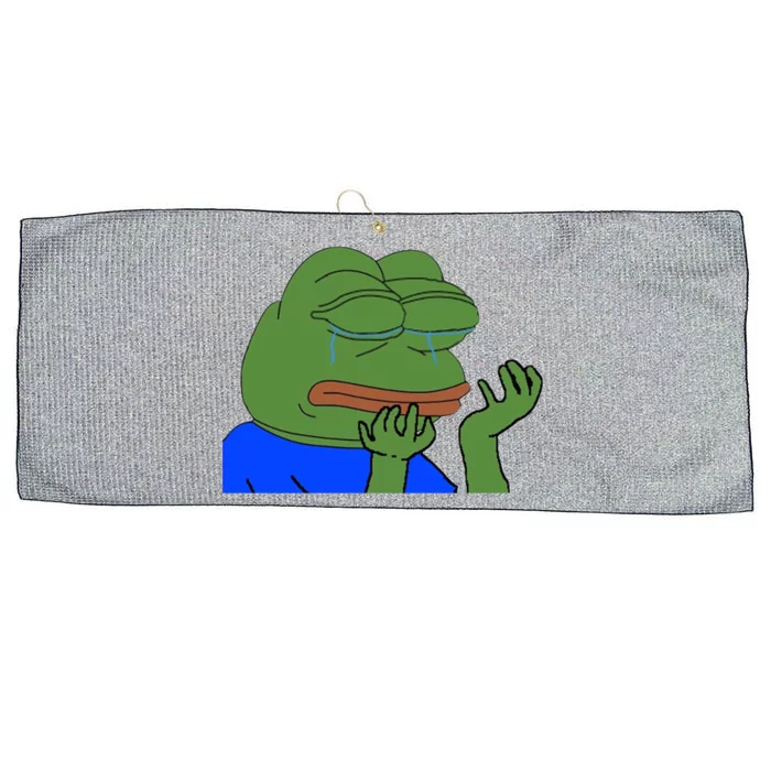 Pepehands Twitch Emote Large Microfiber Waffle Golf Towel