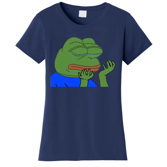 Pepehands Twitch Emote Women's T-Shirt