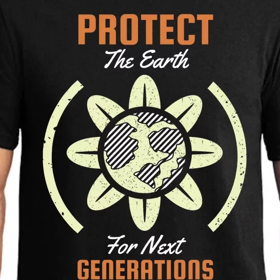 Protect The Earth For Next Generation Pajama Set