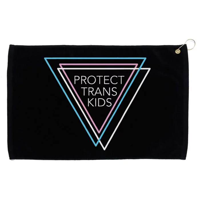 Protect Tran Equality Lgbt Pride Ally Human Rights Grommeted Golf Towel