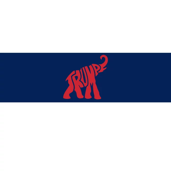 Pro Trump Elephant Trump 2024 Ultra Maga 2 Bumper Sticker