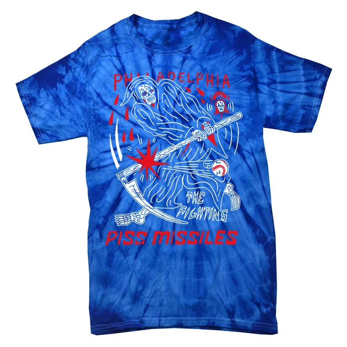 Philadelphia The Fighting Piss Missiles Tie-Dye T-Shirt