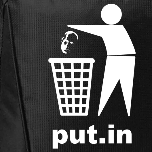 Putin Trash Funny City Backpack