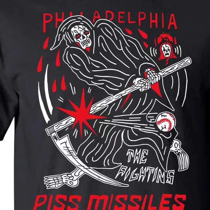 Philadelphia The Fighting Piss Missiles Tall T-Shirt