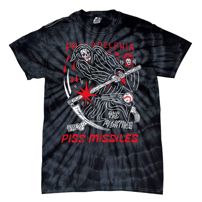 Philadelphia The Fighting Piss Missiles Tie-Dye T-Shirt