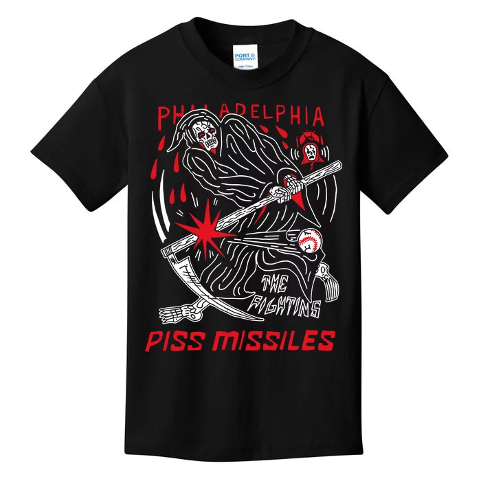 Philadelphia The Fighting Piss Missiles Kids T-Shirt