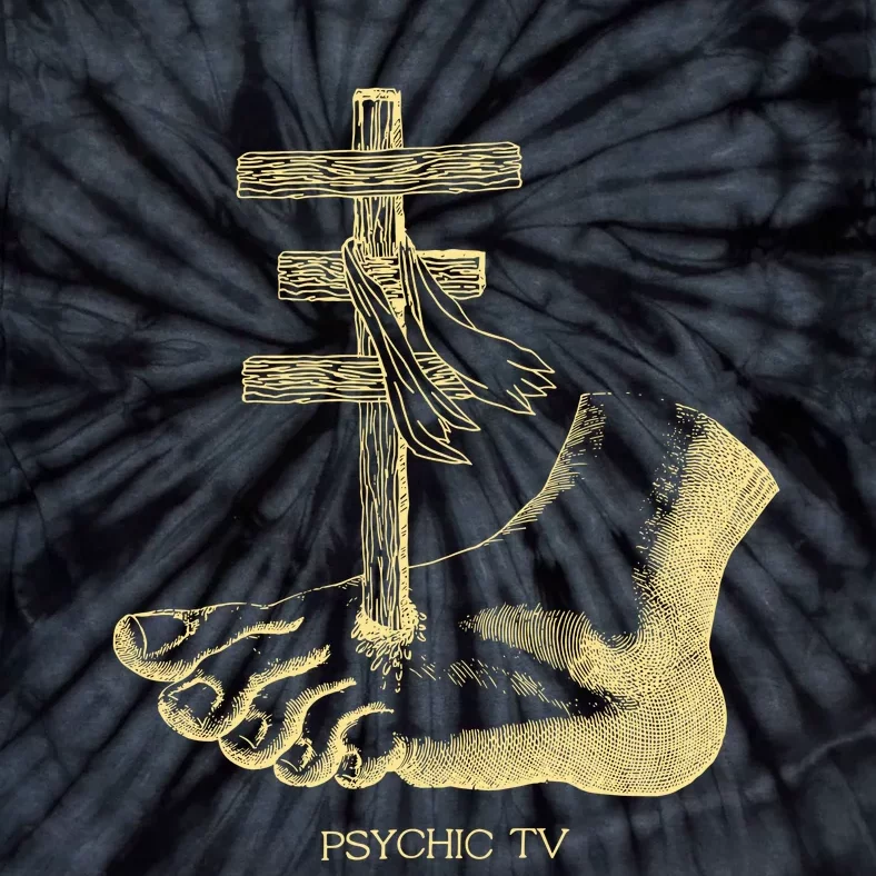 Psychic Tv Fan Art Tie-Dye T-Shirt