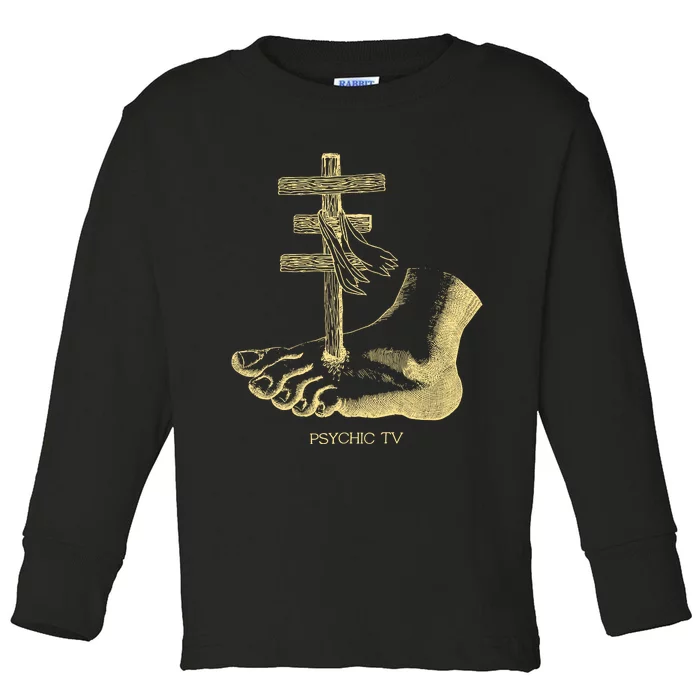 Psychic Tv Fan Art Toddler Long Sleeve Shirt