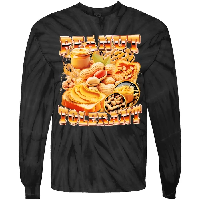 Peanut Tolerant Funny Tie-Dye Long Sleeve Shirt