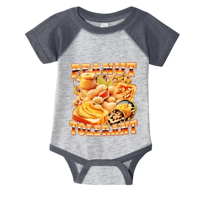 Peanut Tolerant Funny Infant Baby Jersey Bodysuit