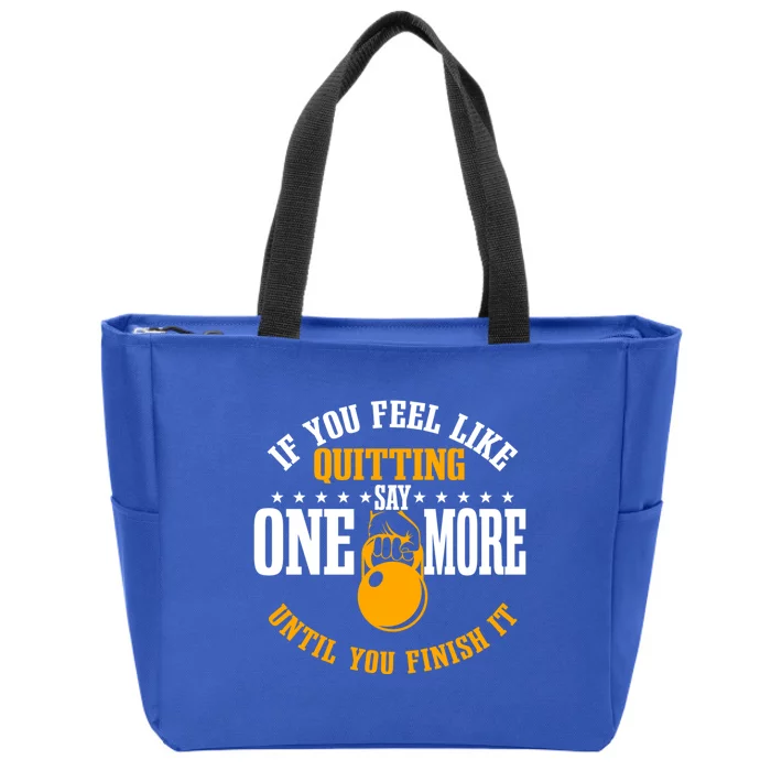 Personal Trainer Fitness Motivation Instructor Workout Coach Gift Zip Tote Bag