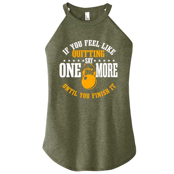 Personal Trainer Fitness Motivation Instructor Workout Coach Gift Women’s Perfect Tri Rocker Tank