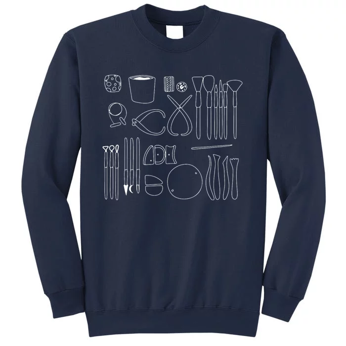 Pottery Tools For Ceramics Artist Gifts Clay Sweatshirt