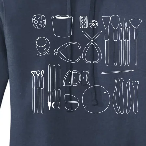 Pottery Tools For Ceramics Artist Gifts Clay Women's Pullover Hoodie