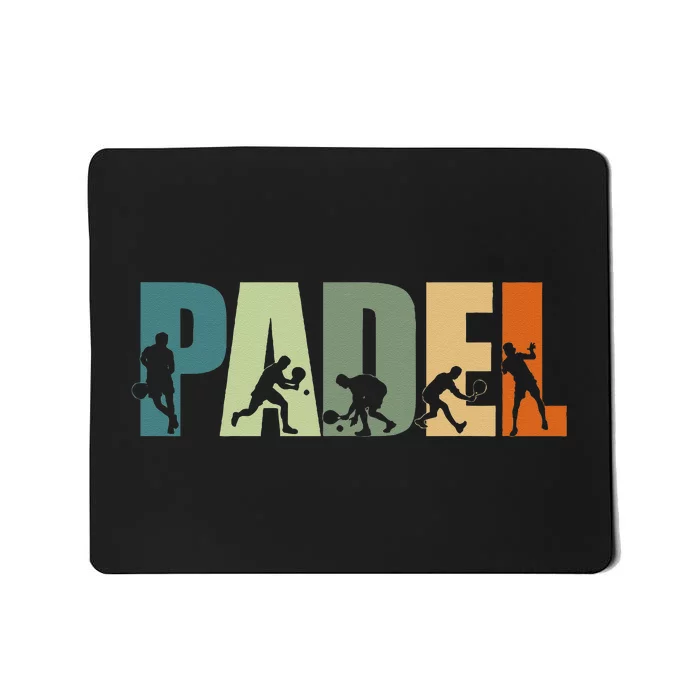 Padel Tennis Funny Padel Players Mousepad