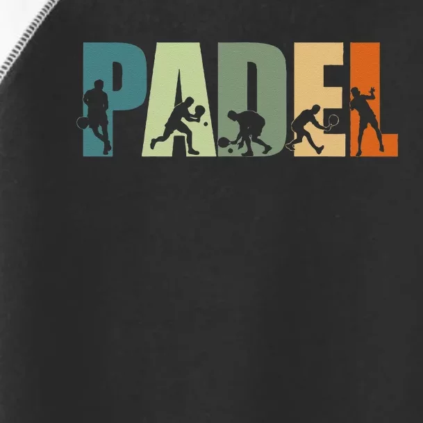 Padel Tennis Funny Padel Players Toddler Fine Jersey T-Shirt