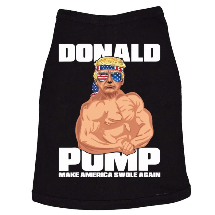 Patriotic Trump Funny July 4th Donald Pump Doggie Tank