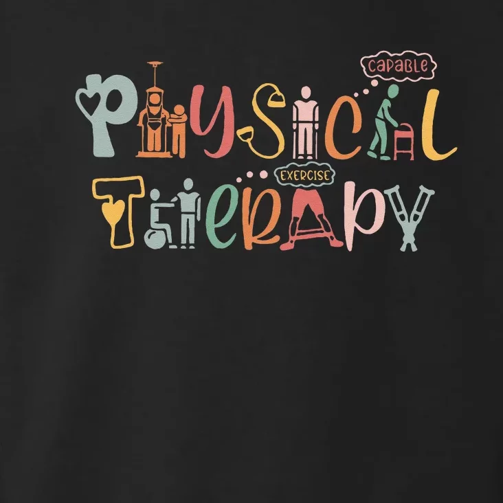 Physical Therapy Funny Physical Therapist PT Month Toddler Hoodie