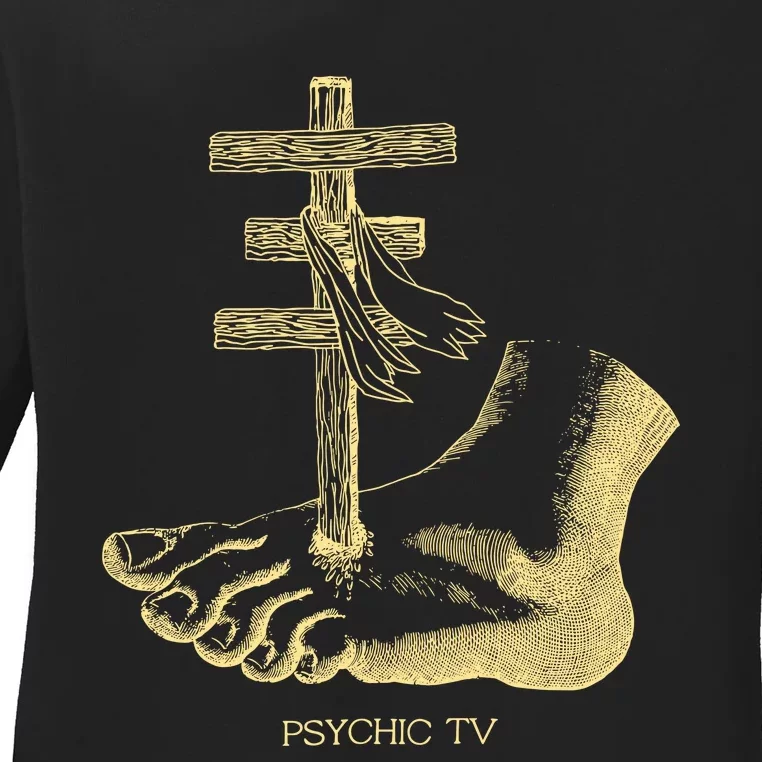 Psychic Tv Fan Art Ladies Long Sleeve Shirt