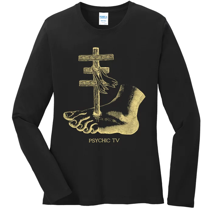 Psychic Tv Fan Art Ladies Long Sleeve Shirt