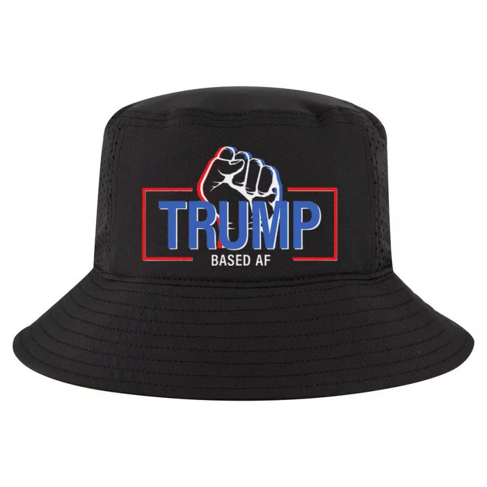 President Trump Fist 2024 Strong Support Cool Comfort Performance Bucket Hat