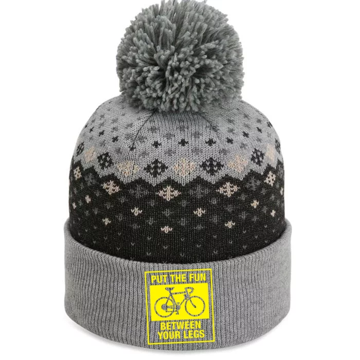 Put The Fun Between Your Legs The Baniff Cuffed Pom Beanie