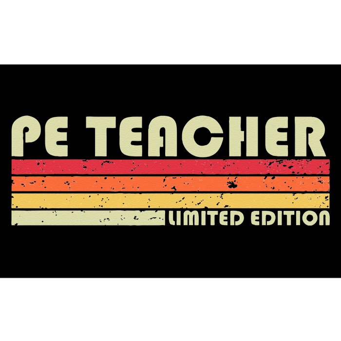 PE TEACHER Funny Job Title Profession Birthday Worker Idea Bumper Sticker