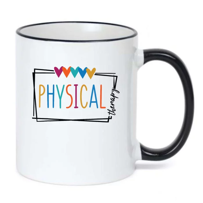 Physical Therapy Funny Physical Therapist Pt Therapist Month Black Color Changing Mug