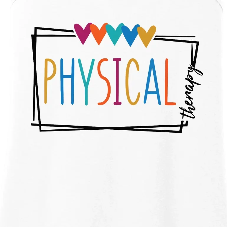 Physical Therapy Funny Physical Therapist Pt Therapist Month Ladies Essential Tank