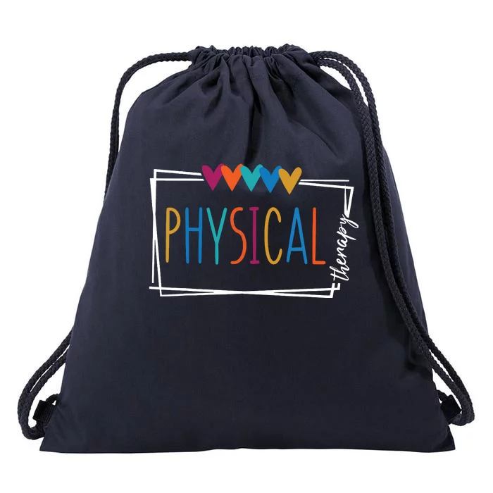 Physical Therapy Funny Physical Therapist Pt Therapist Month Drawstring Bag