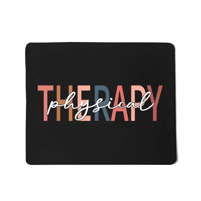 Physical Therapy Funny Physical Therapist Pt Therapist Month Mousepad