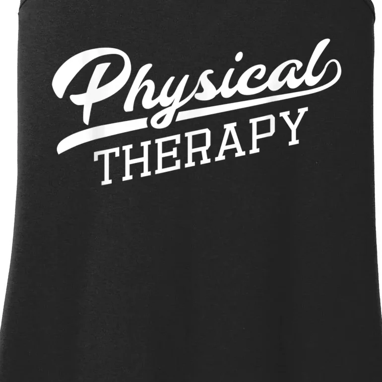 Physical Therapy For Physical Therapist Ladies Essential Tank