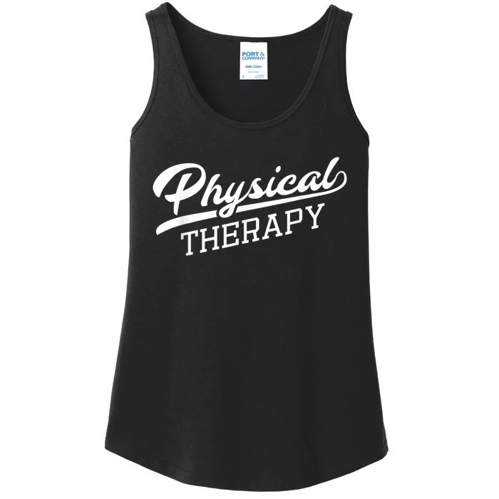 Physical Therapy For Physical Therapist Ladies Essential Tank