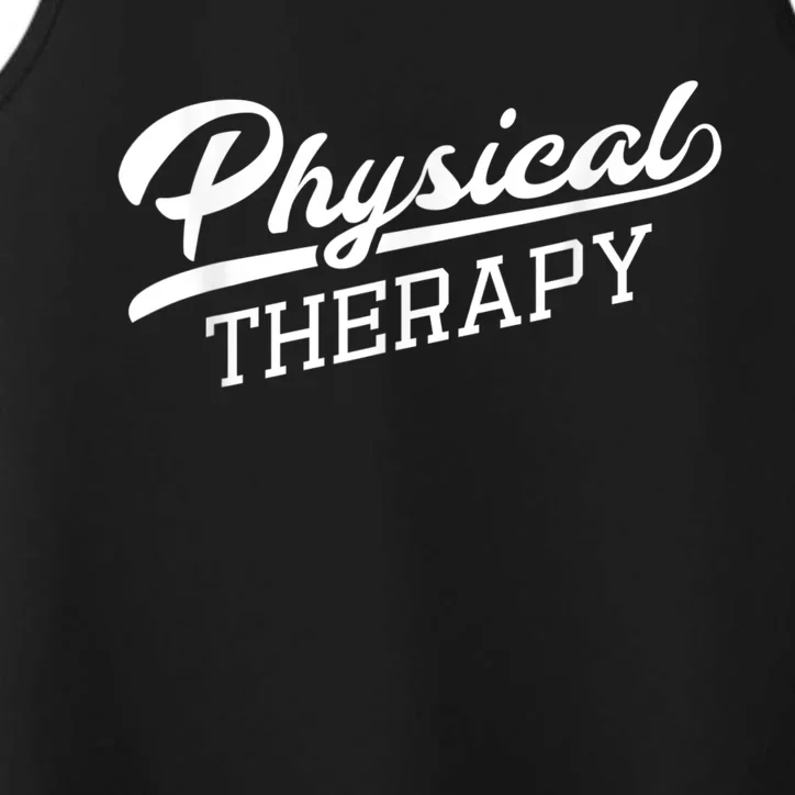 Physical Therapy For Physical Therapist Performance Tank