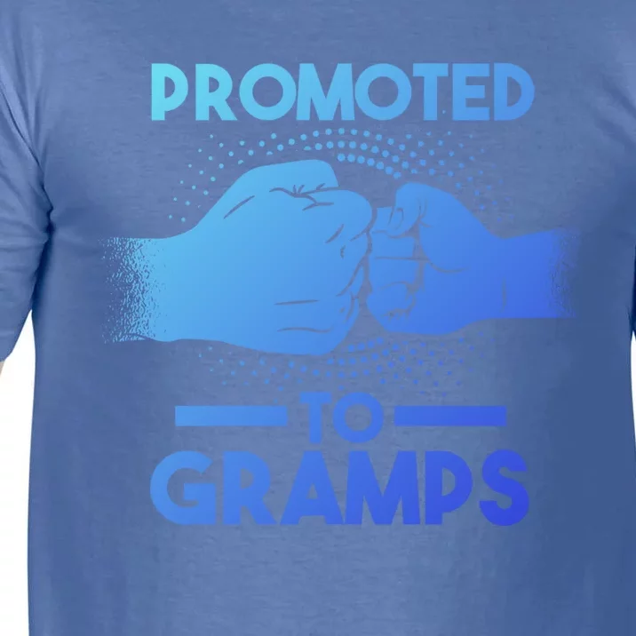 Promoted To Gramps Grandpa Cool Gift Comfort Colors T-Shirt