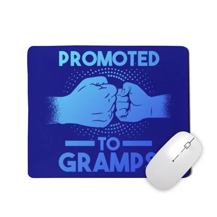 Promoted To Gramps Grandpa Cool Gift Mousepad