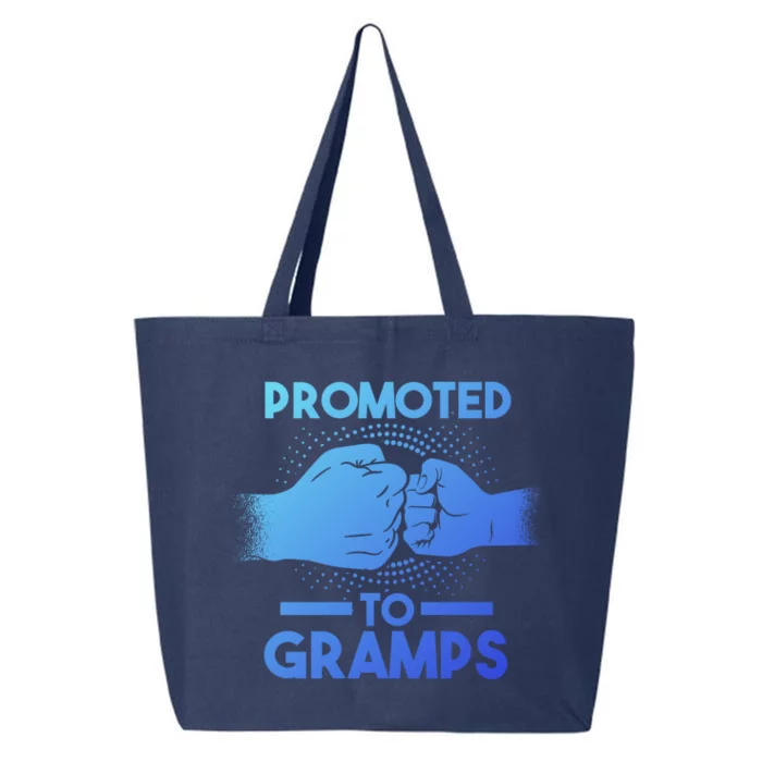 Promoted To Gramps Grandpa Cool Gift 25L Jumbo Tote