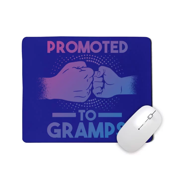 Promoted To Gramps Grandpa Cool Gift Mousepad