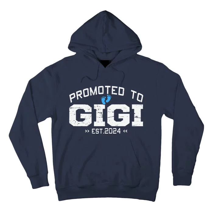 Promoted To Gigi Est 2024 Mothers Day First Time Mom Tall Hoodie