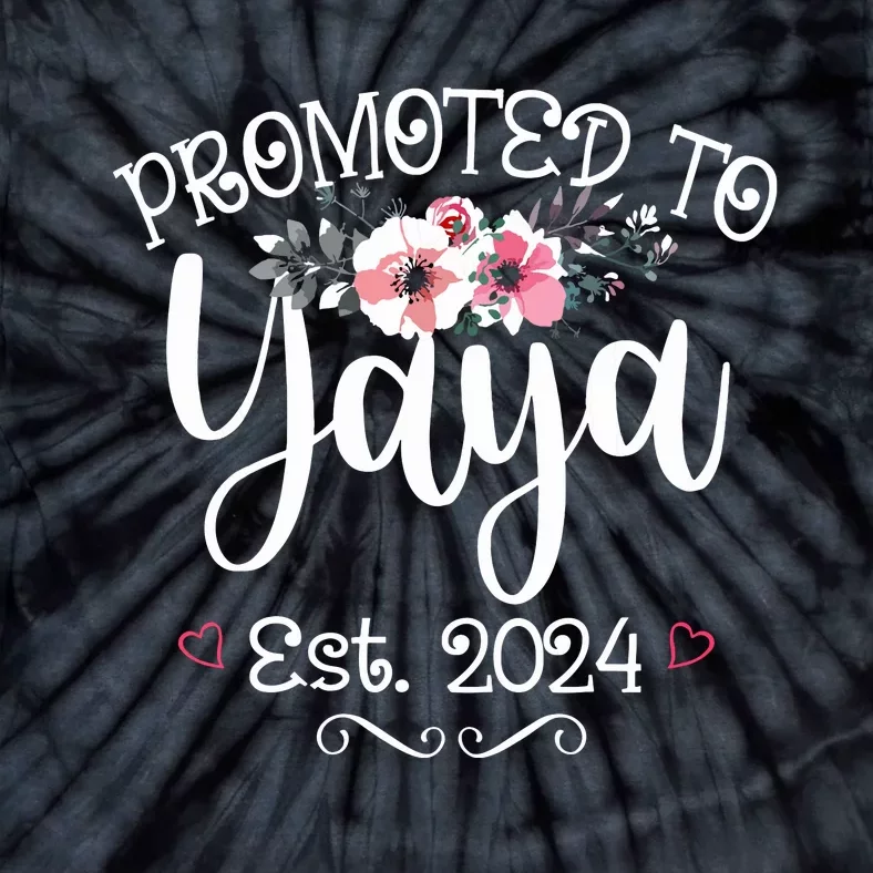 Promoted To Gg Est 2024 Mothers Day Soon To Be Grandma 2024 Tie-Dye T-Shirt