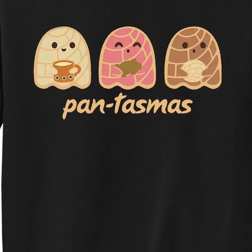 Pan Tasmas Ghost Fall Halloween Concha Cute Pantasmas Ghost Fall Tall Sweatshirt