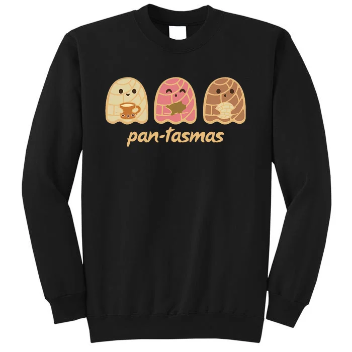 Pan Tasmas Ghost Fall Halloween Concha Cute Pantasmas Ghost Fall Tall Sweatshirt